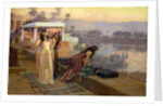 Cleopatra on the Terraces of Philae, 1896 by Frederick Arthur Bridgman