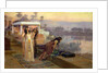 Cleopatra on the Terraces of Philae, 1896 by Frederick Arthur Bridgman