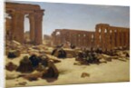 Ruins of the Temple at Luxor, c.1890 by Joseph Farquharson
