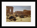 Ruins of the Temple at Luxor, c.1890 by Joseph Farquharson