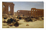 Ruins of the Temple at Luxor, c.1890 by Joseph Farquharson