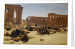 Ruins of the Temple at Luxor, c.1890 by Joseph Farquharson