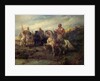 Arab Warriors on Horseback by Adolf Schreyer