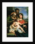 The Holy Family with Saints John the Baptist and Elizabeth, 1823 by Francois Joseph Navez