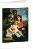 The Holy Family with Saints John the Baptist and Elizabeth, 1823 by Francois Joseph Navez