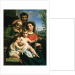 The Holy Family with Saints John the Baptist and Elizabeth, 1823 by Francois Joseph Navez