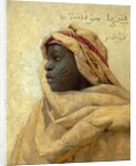 Portrait of a Nubian by Peder Monsted