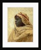 Portrait of a Nubian by Peder Monsted