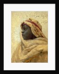 Portrait of a Nubian by Peder Monsted