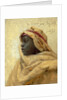 Portrait of a Nubian by Peder Monsted