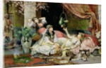 In the Harem by Juan Gimenez y Martin