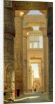 The Temple of Karnak, The Great Hypostyle Hall, 1890 by Ernest Carl Eugen Koerner