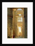The Temple of Karnak, The Great Hypostyle Hall, 1890 by Ernest Carl Eugen Koerner