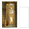 The Temple of Karnak, The Great Hypostyle Hall, 1890 by Ernest Carl Eugen Koerner