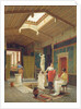 A Pompeian Interior, 1882 by Luigi Bazzani