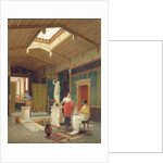 A Pompeian Interior, 1882 by Luigi Bazzani