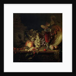 Still Life with Fruit, Glass of Wine, 1863 by Blaise-Alexandre Desgoffe