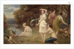 Diana and her Hunting Maidens by Fernand Le Quesne