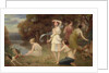 Diana and her Hunting Maidens by Fernand Le Quesne