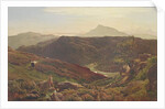 Moel Siabod from Capel Curmon, 1867 by Sidney Richard Percy