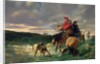 Merovingians attacking a Wild Dog by Evariste Vital Luminais