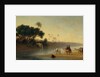 The River Nile in Cairo by Charles Theodore (1814-88) Frere