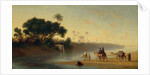 The River Nile in Cairo by Charles Theodore (1814-88) Frere