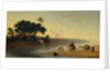 The River Nile in Cairo by Charles Theodore (1814-88) Frere