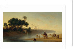 The River Nile in Cairo by Charles Theodore (1814-88) Frere