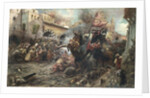 Arabs in Battle by Georges Clairin