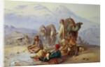 An Arab Encampment by Joseph-Austin Benwell