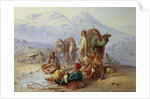 An Arab Encampment by Joseph-Austin Benwell