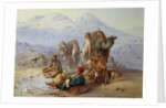 An Arab Encampment by Joseph-Austin Benwell