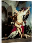 The Abduction of a Herzegovenian Woman, 1861 by Jaroslav Cermak