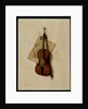 The Old Violin, 1888 by Jefferson David Chalfant