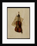 The Old Violin, 1888 by Jefferson David Chalfant