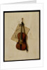 The Old Violin, 1888 by Jefferson David Chalfant