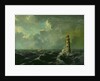 Seascape with Lighthouse by Charles Codman