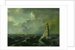 Seascape with Lighthouse by Charles Codman
