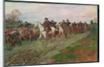 The Retreat through the Jerseys by Howard Pyle