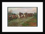 The Retreat through the Jerseys by Howard Pyle