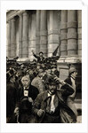 The Rush from the New York Stock Exchange on September 18, 1873 by Howard Pyle
