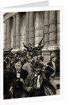 The Rush from the New York Stock Exchange on September 18, 1873 by Howard Pyle