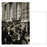 The Rush from the New York Stock Exchange on September 18, 1873 by Howard Pyle