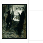 He Put the Glass to his Lips and Drank at one Gulp by Howard Pyle