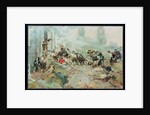 The Attack Upon the Chew House by Howard Pyle