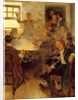 Undergraduate Life in 1679 by Howard Pyle