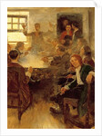 Undergraduate Life in 1679 by Howard Pyle