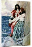 Who are we that Heaven should make of the Old Sea a Fowling Net? by Howard Pyle
