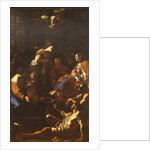 The Roman Empress Faustina visiting St Catherine of Alexandria in Prison, c.1640-43 by Mattia (1613-99) Preti